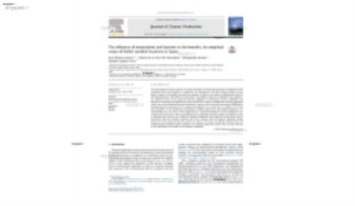 The influence of motivations and barriers in the benefits. An empirical study of EMAS certified business in Spain